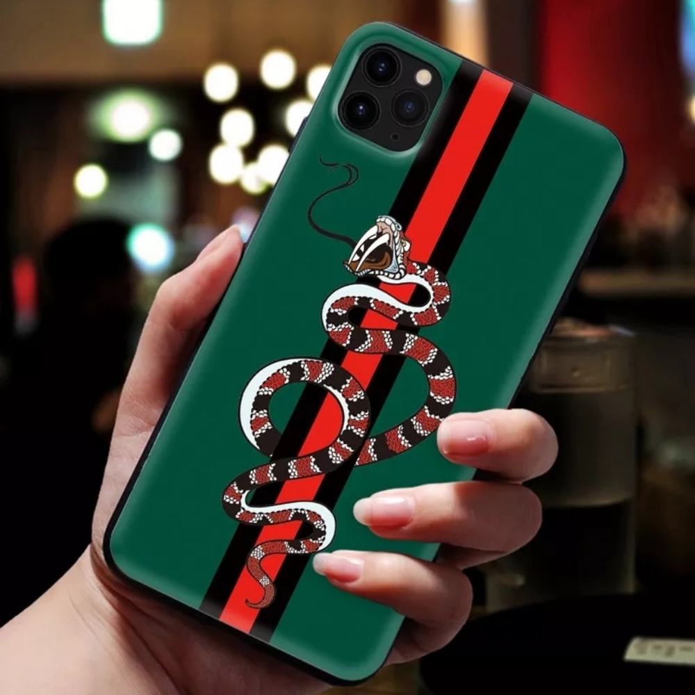 IPhone 13 Pro Soft Silicone G Snake Edition Phone Case